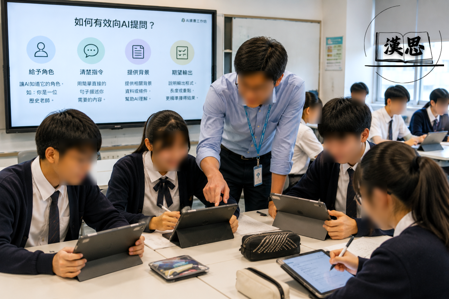 中學生 AI 素養工作坊